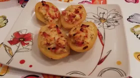 Запечённый картофель с начинкой