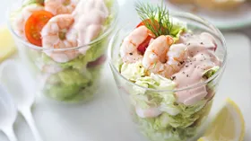 Рецепты с морепродуктами, салатом и авокадо