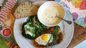 Рецепты с молочной продукцией, яйцом и языком