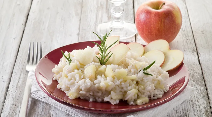 Яблочное ризотто из аниме «Повар-боец Сома»