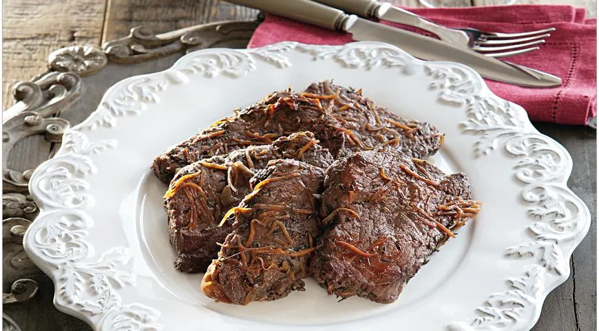 Маринованная говядина, пошаговый рецепт с фото