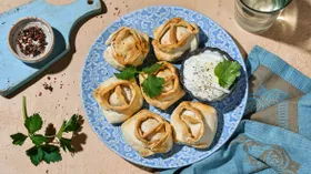 Манты в аэрогриле