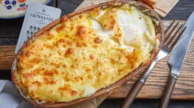 Сырная лазанья