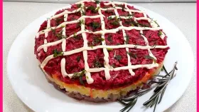 Сельдь под шубой слоями