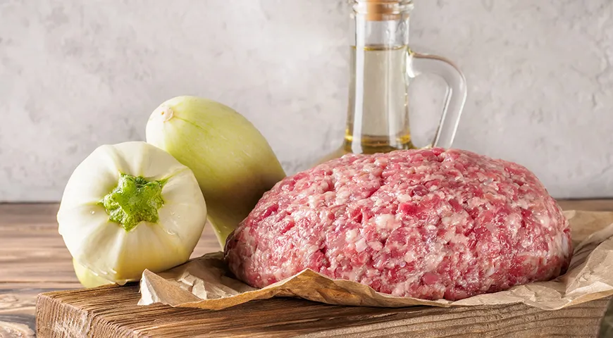 Удачным считается сочетание кабачка с курицей, индейкой и телятиной
