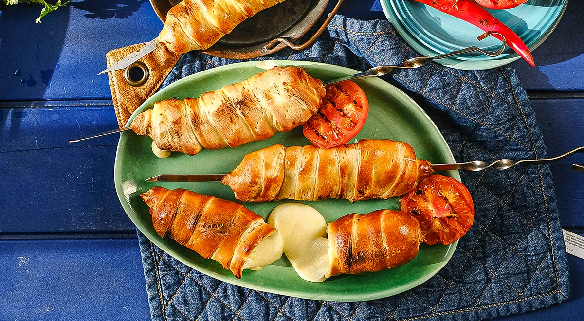 Хачапури на шампуре