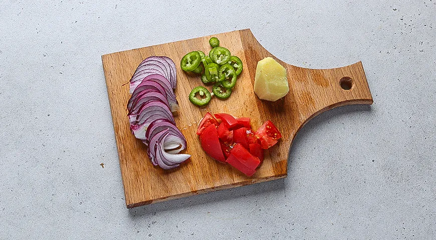 Карри из картофеля