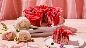 Рецепты с сырами и малиной