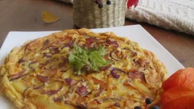 Простые рецепты с мукой пшеничной и ветчиной