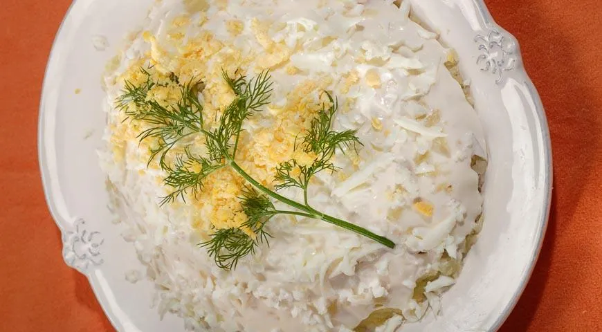 салат мимоза рецепт классический с сыром пошагово | Дзен