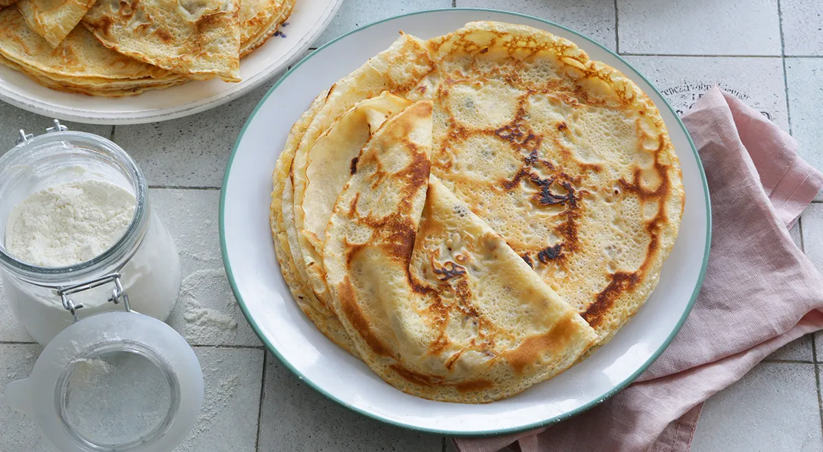 Блины на молоке