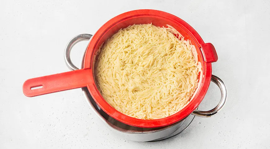 Лапшевник с фаршем