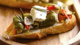Рецепты с фруктами, маслом оливковым и багетом