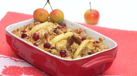 Рецепты с орехами, крупой и клюквой