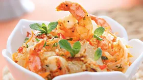Рецепты с морковью, морепродуктами и салатом