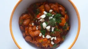 Рецепты с чили, морковью и бобами