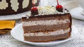 Шоколадно-кофейный торт