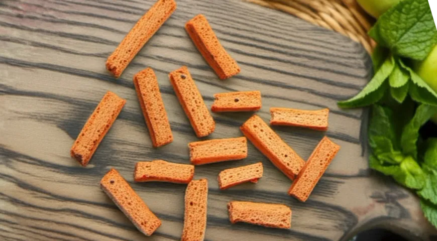 Сухарики из пастилы