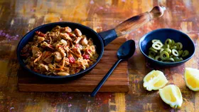 Рецепты с грибами, маслом растительным и оливками