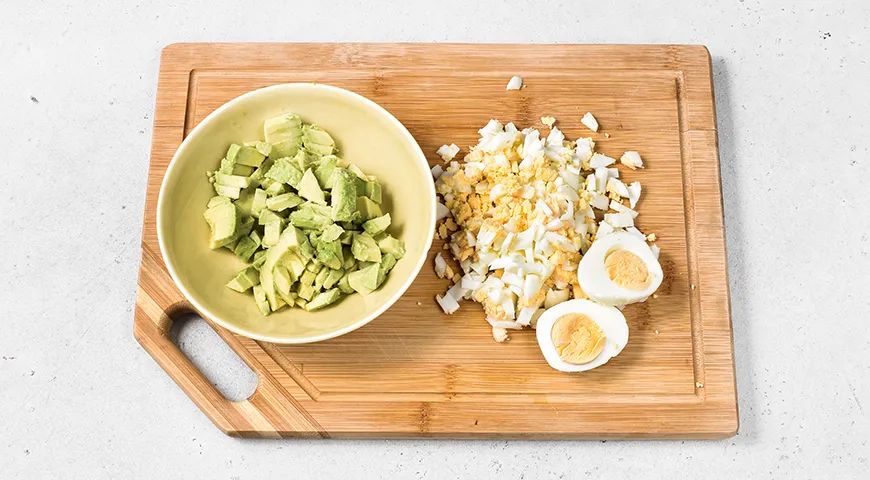 Новогодний салат «Подкова на счастье»