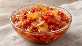 Варенье дыни с рябиной