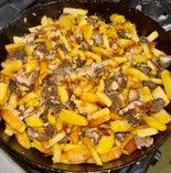 Картошечка со сморчками