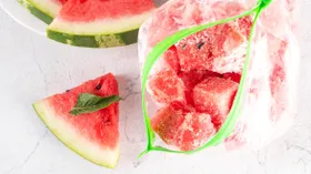 Арбузный лед