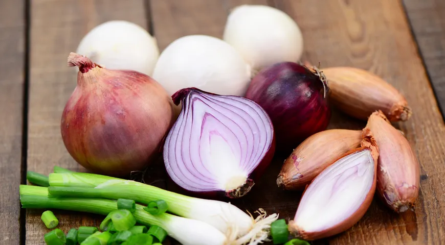 В отличие от других разновидностей лука красный отличается более нежной текстурой волокон, что снижает горечь и остроту