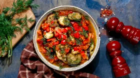 Баклажаны в микроволновке