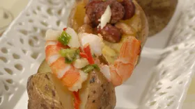 Рецепты с овощами, морепродуктами и сосисками