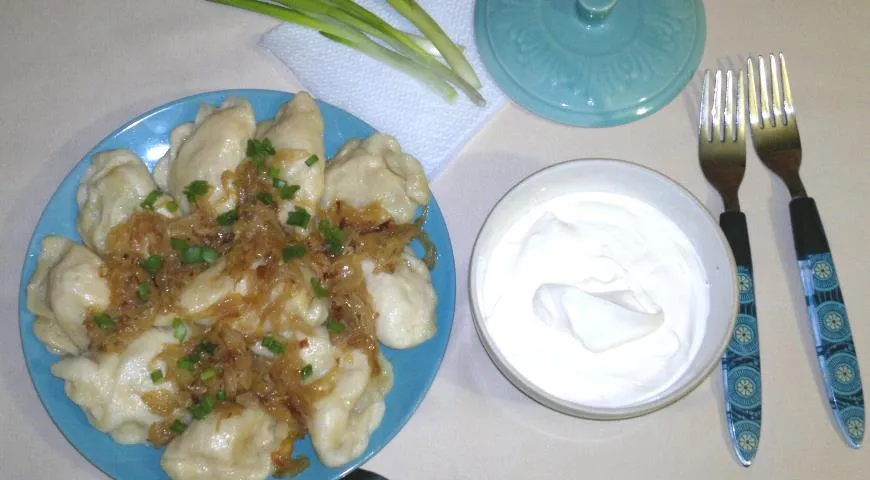 Вареники с картошкой и квашеной капустой