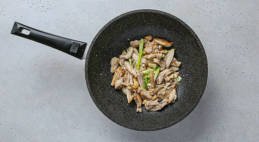 Стир-фрай с курицей и эдамаме