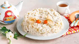 Торт наполеон с тестом