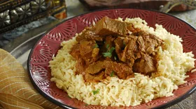 Рецепты с приправами, мясом и рисом