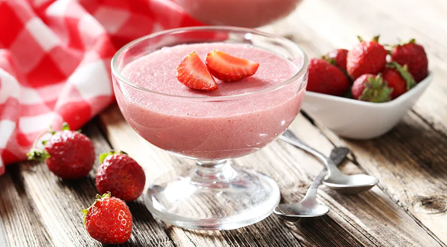 Рецепт самбуки из клубники со сливками