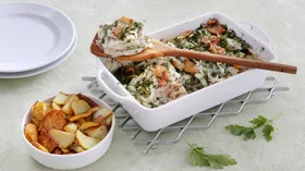 Рецепты с рыбой, мясом и картофелем