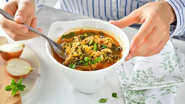 Этот луковый суп можно есть даже на ночь и не поправиться