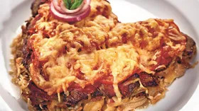 Рецепты с сырами, томатами и шампиньонами