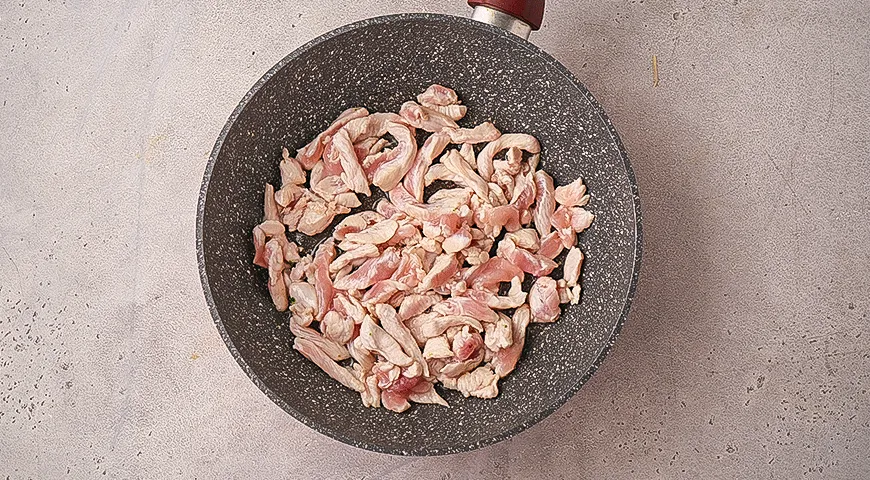 Чоу мейн с курицей