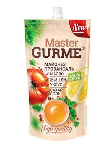 MASTER GURME Майонез провансаль 50,5% 350мл