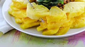 Как разделать ананас