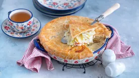 Рецепты с луком пореем и белой рыбой