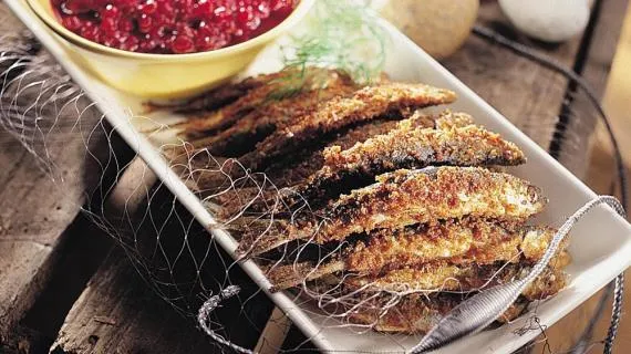 Ряпушка в панировке