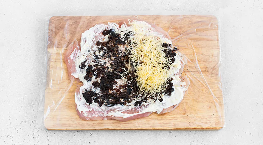 Куриный рулет в аэрогриле