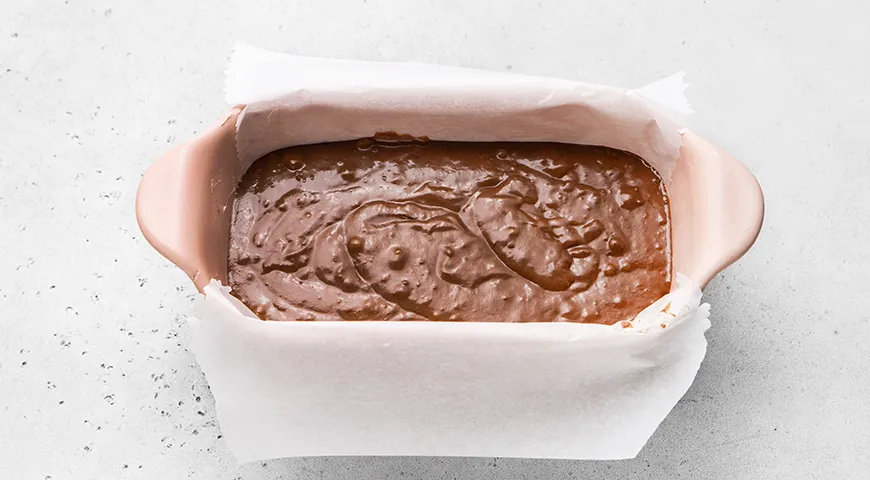 Постная коврижка с вареньем