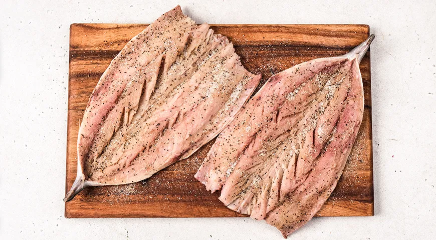 Малосольная пряная скумбрия Мурманское сало