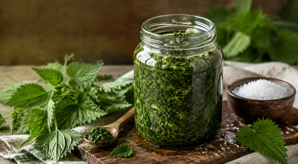 Квашеная крапива