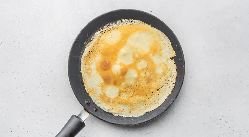 Заварные блины на молоке и кипятке