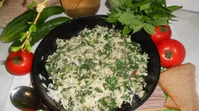 Простые рецепты с яйцом и рисом