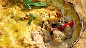 Рецепты с мускатным орехом, маслом оливковым и баклажаном